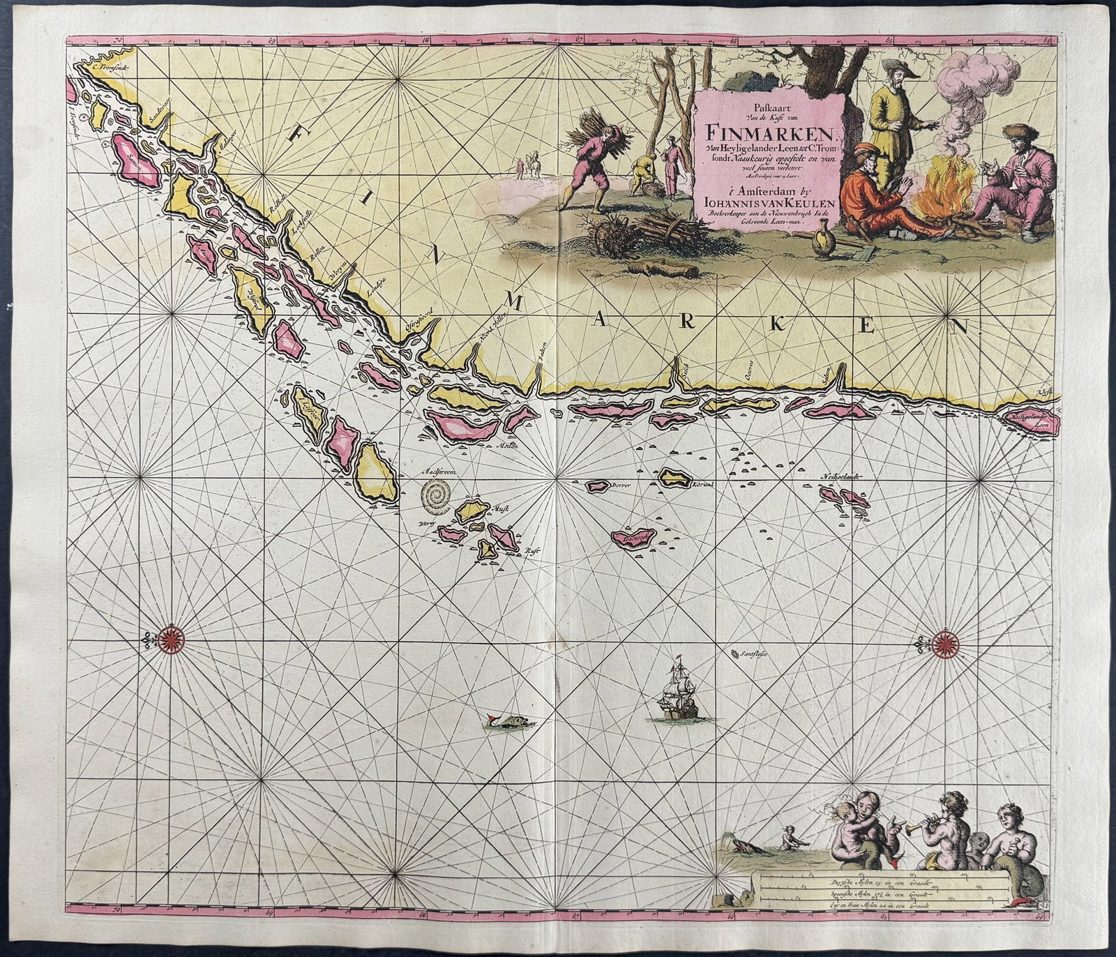 Van Keulen, Rare - Map of the Coast of Finland (1 of 1)