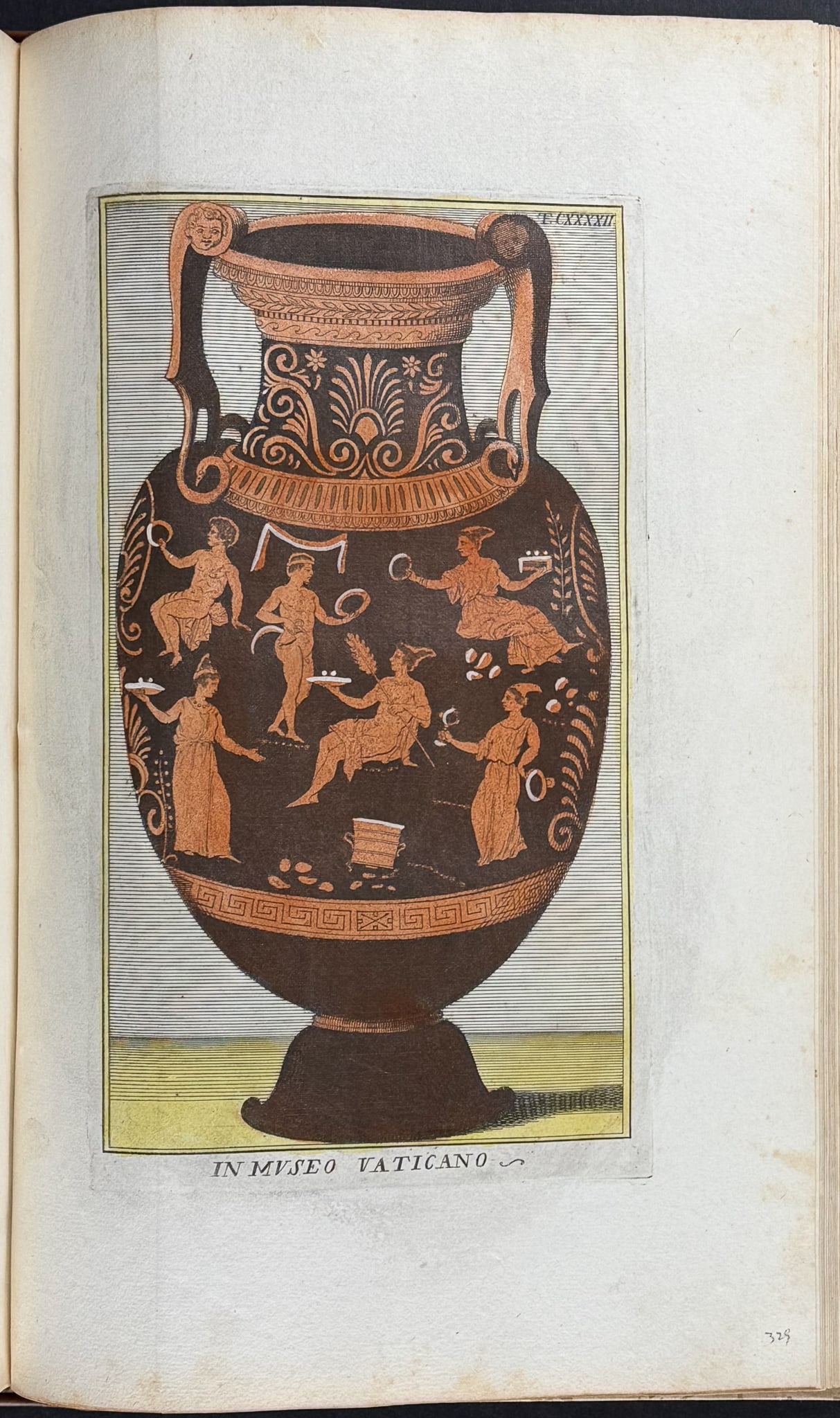 Passeri's Picturae Etruscorum.. - Volume 2 with 94 Hand-colored Engravings - 14