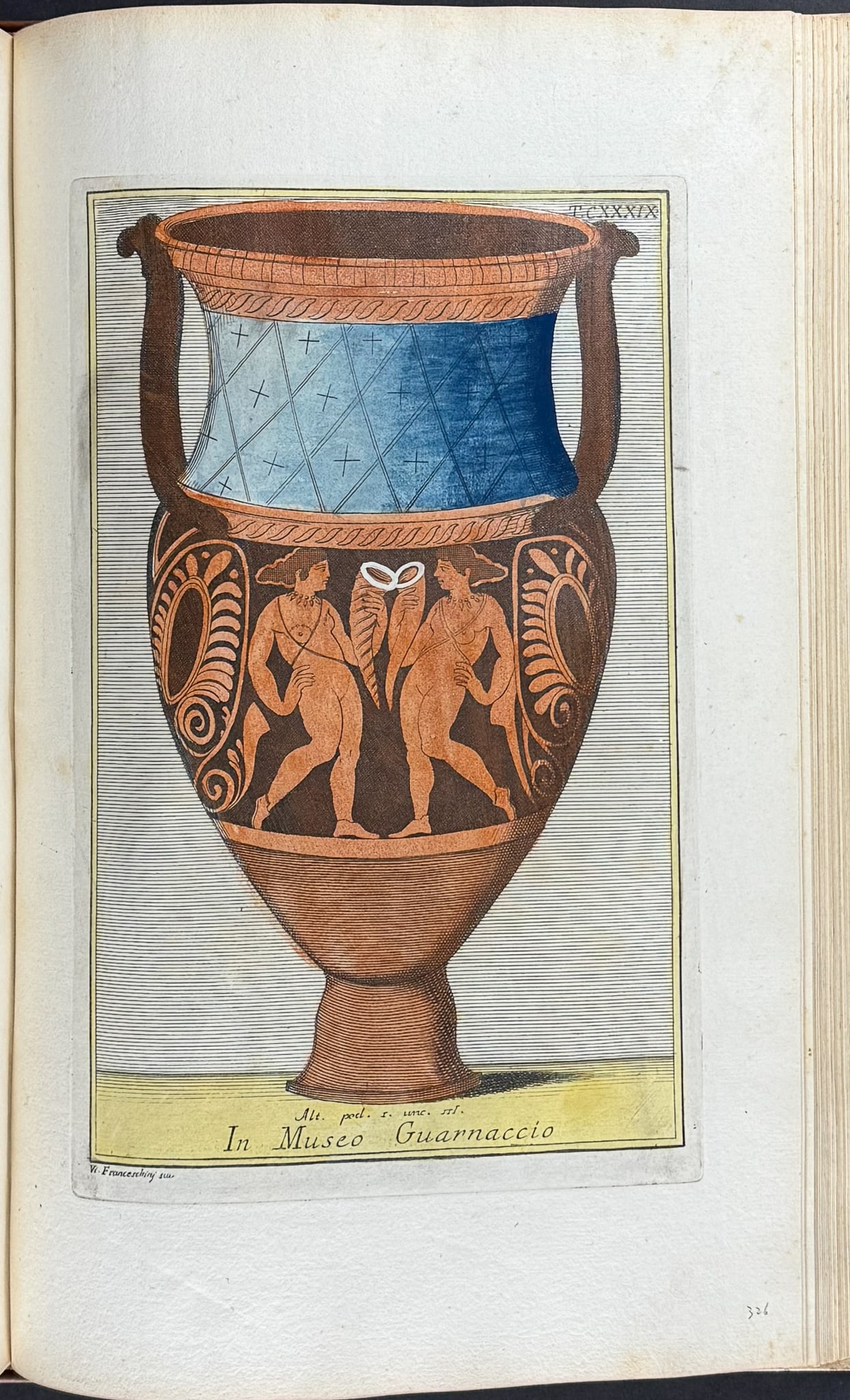 Passeri's Picturae Etruscorum.. - Volume 2 with 94 Hand-colored Engravings - 17