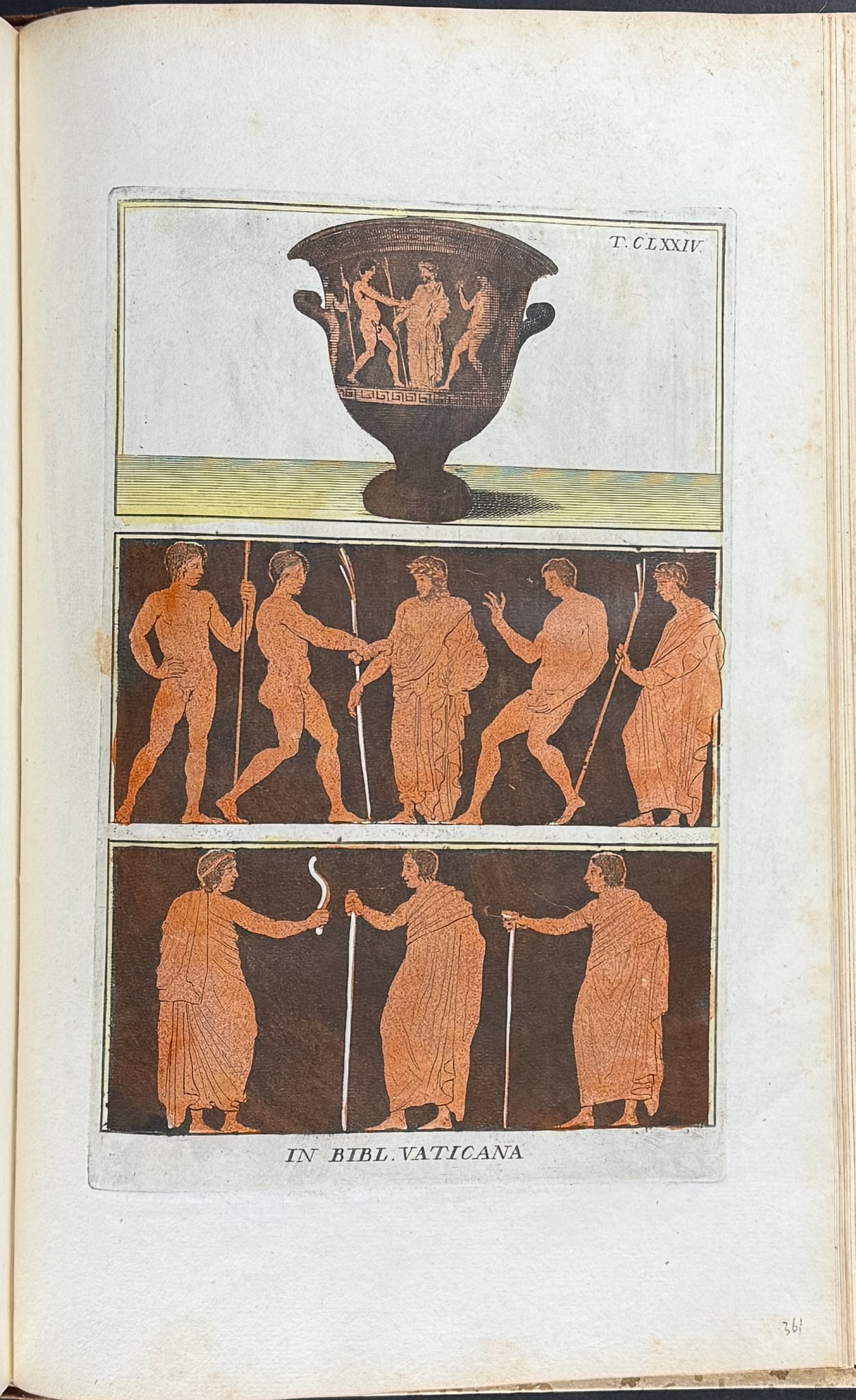 Passeri's Picturae Etruscorum.. - Volume 2 with 94 Hand-colored Engravings - 18