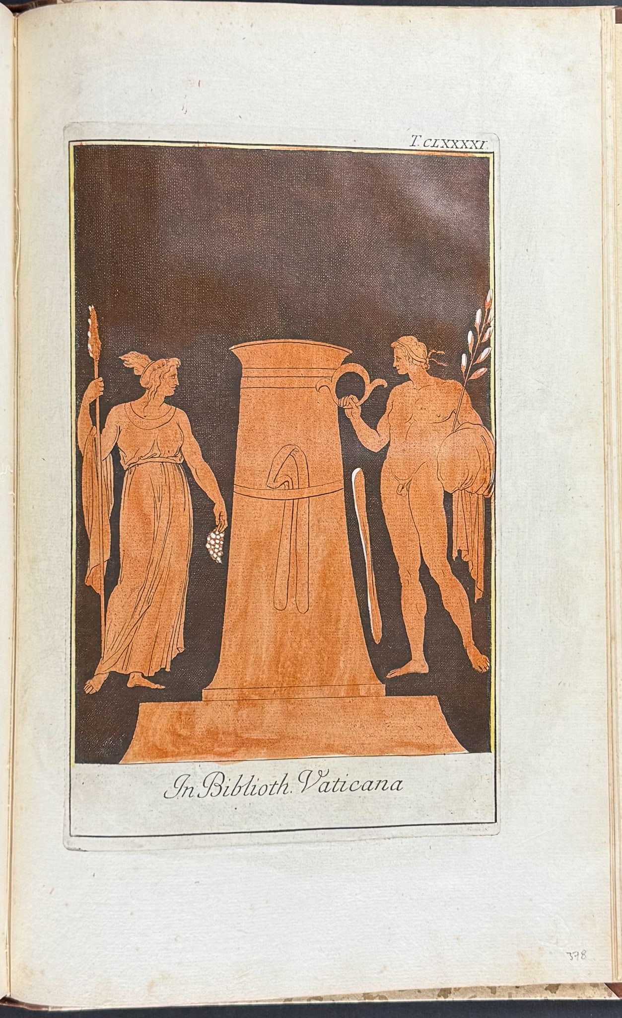 Passeri's Picturae Etruscorum.. - Volume 2 with 94 Hand-colored Engravings - 19