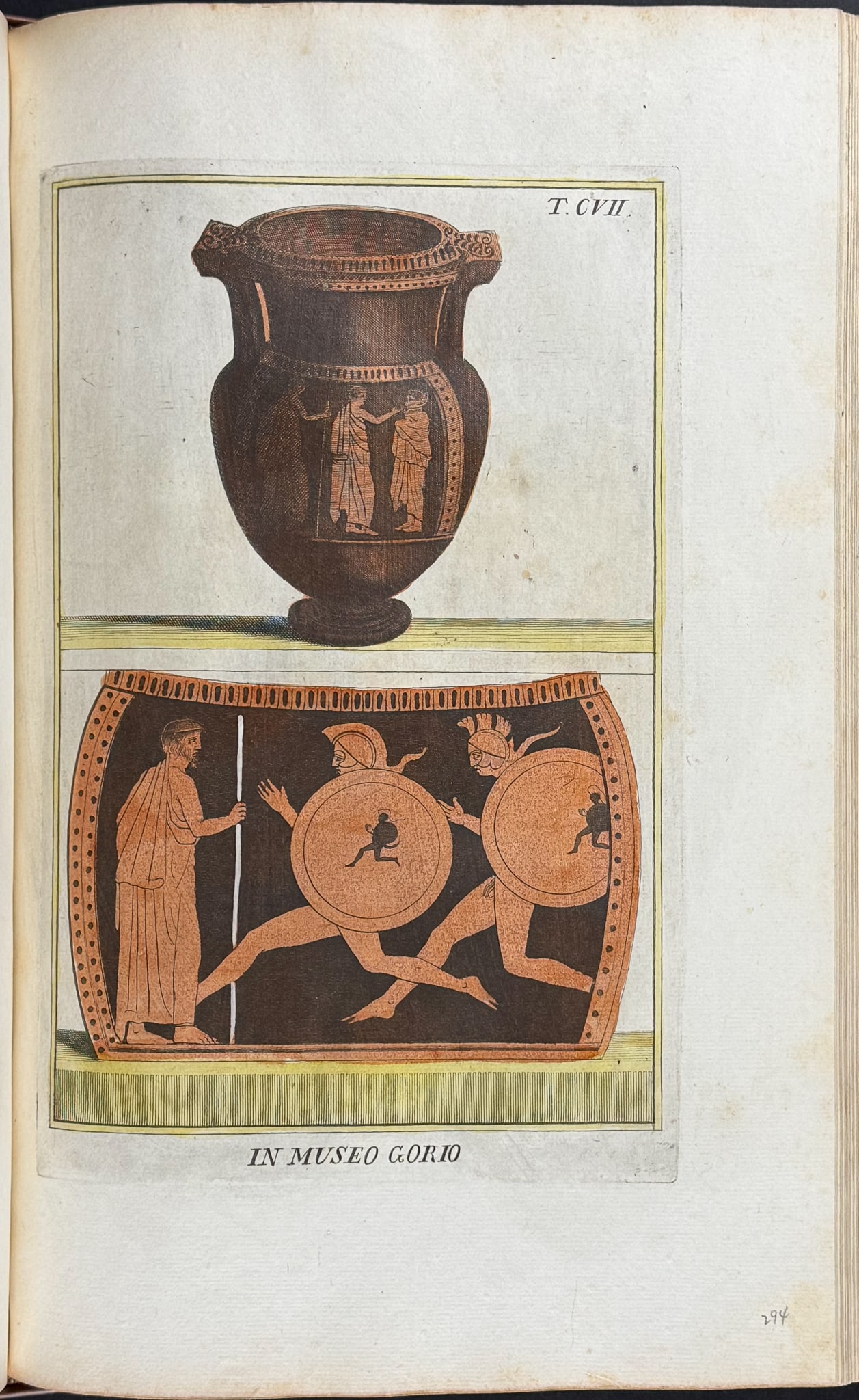 Passeri's Picturae Etruscorum.. - Volume 2 with 94 Hand-colored Engravings - 7