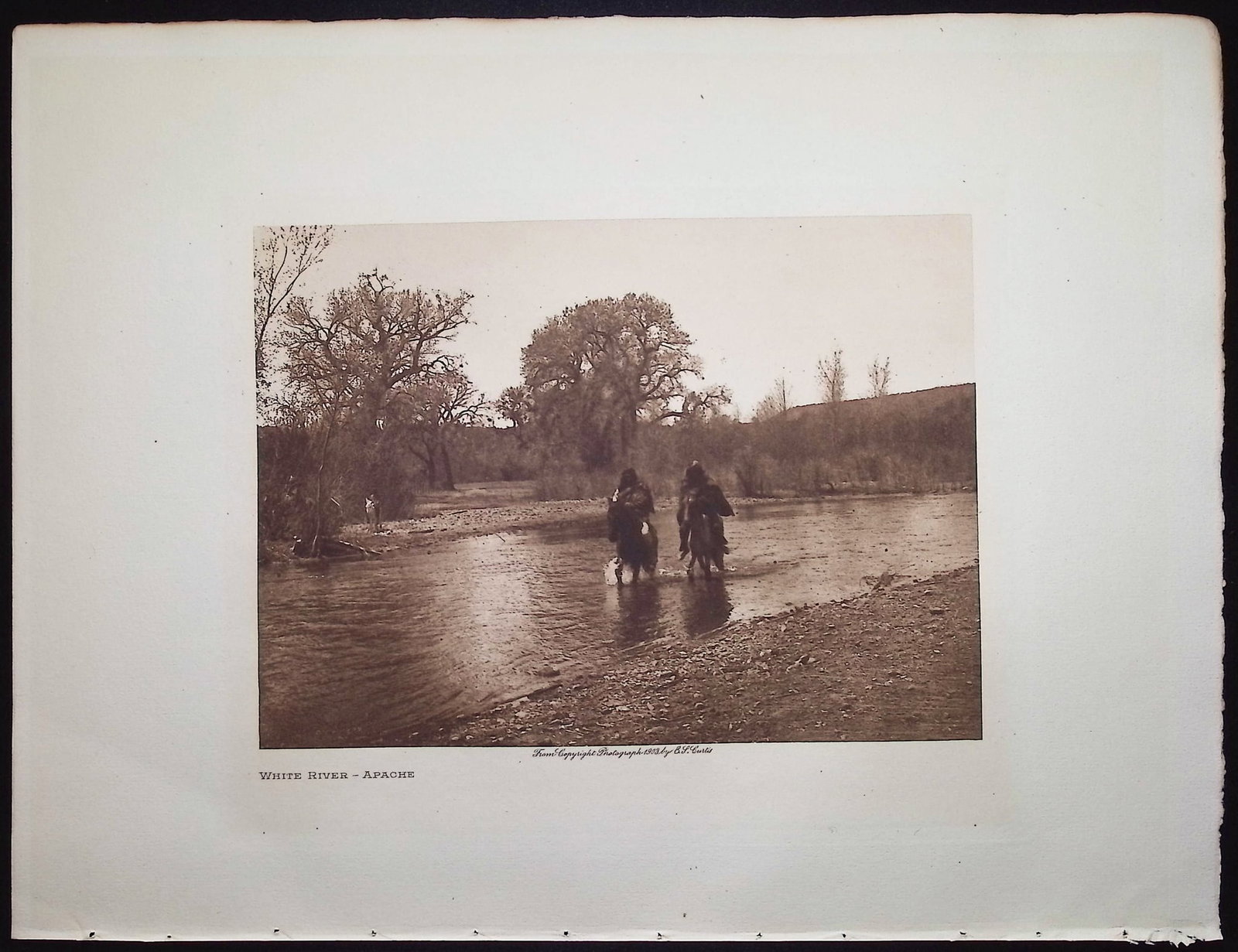 Edward Curtis - White River - Apache - 2