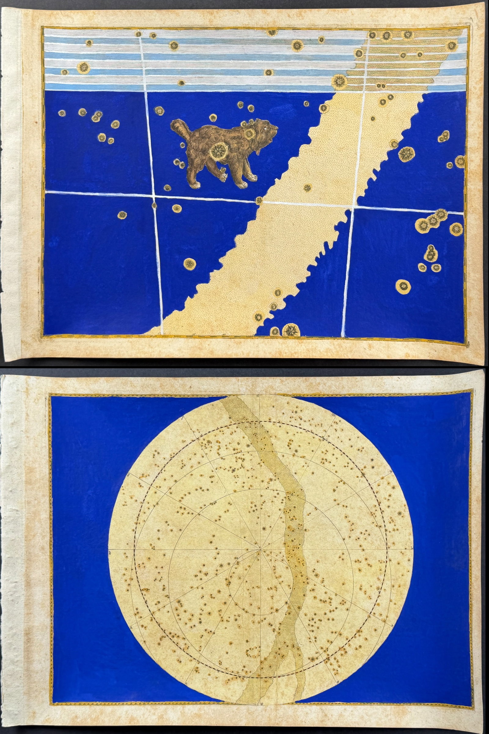 Bayer - 6 Constellation or Celestial Charts: Perhaps the most influential book in celestial maps, Johann Bayer's "Uranometria" set long-lasting standards in the world of astronomy. Most importantly, this was not just a book of pictures of the sk