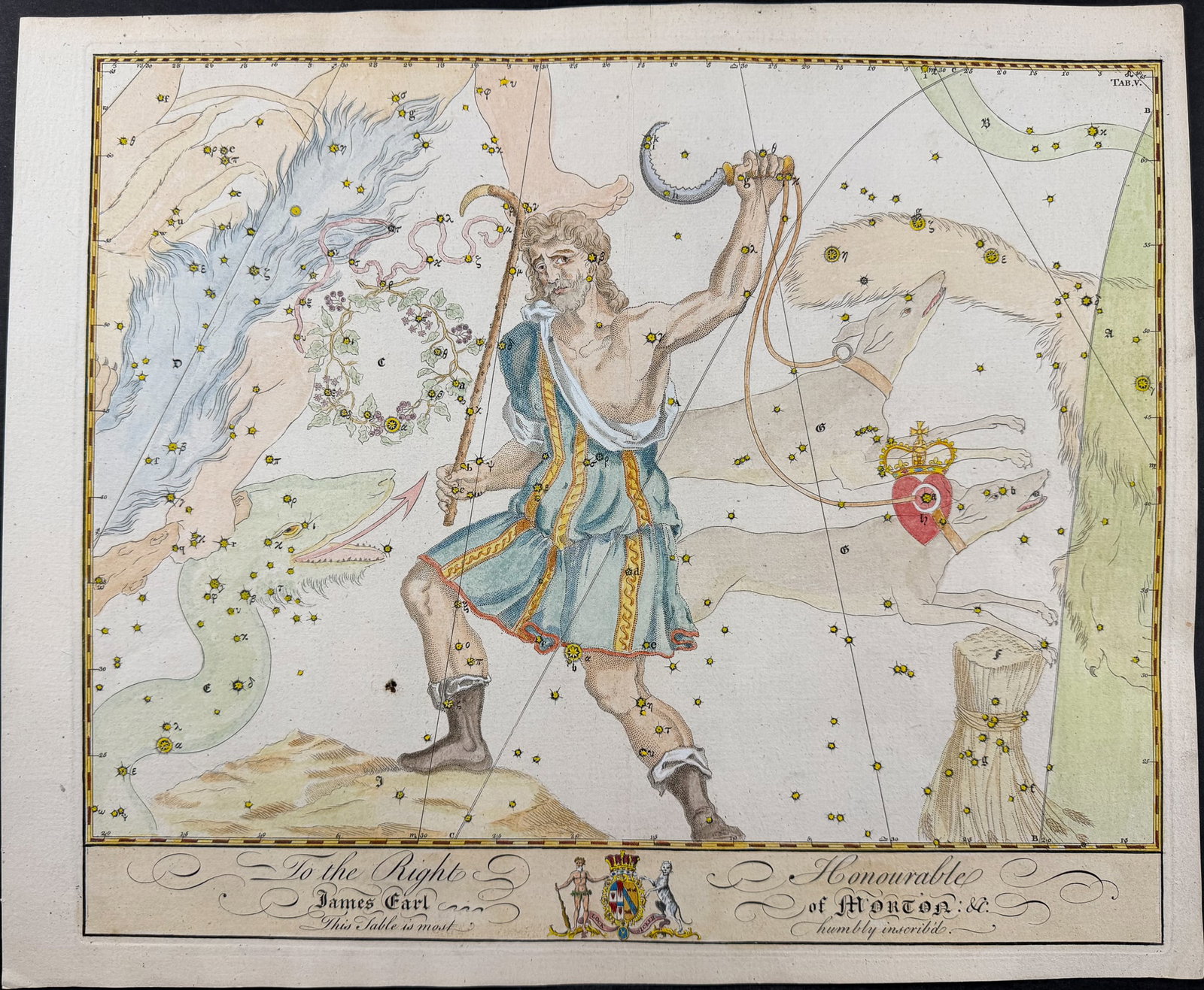 Bevis, Rare - Constellation or Star Chart of Bootes (1 of 1)