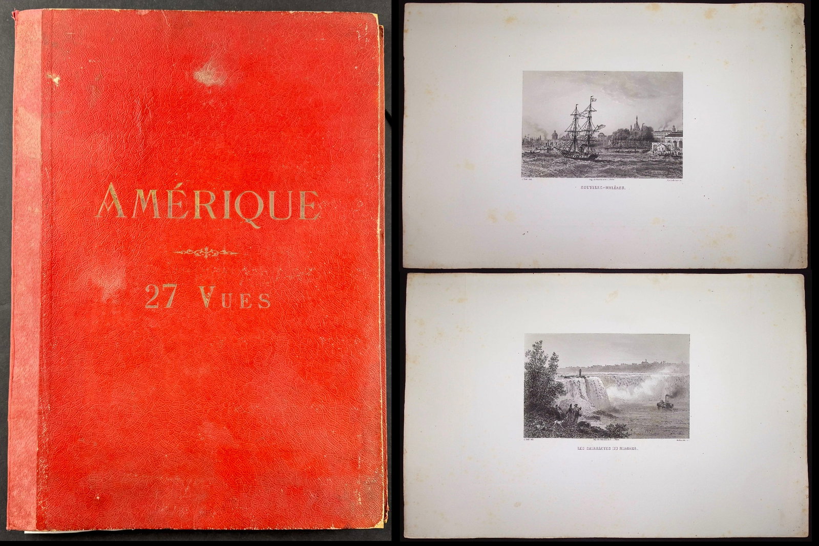 Amerique Album with 27 Engravings of the Americas (1 of 20)