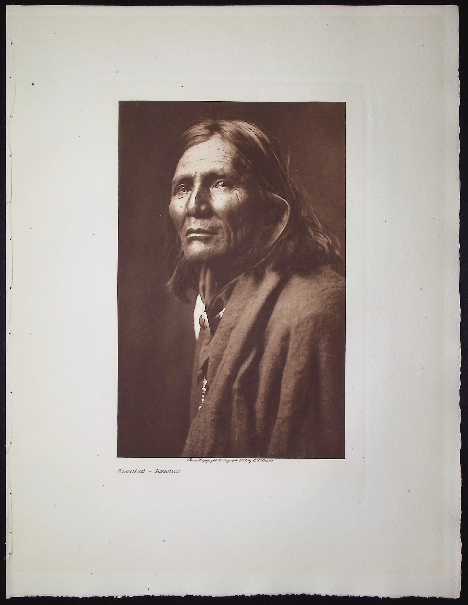 Edward Curtis - Alchise - Apache - 2