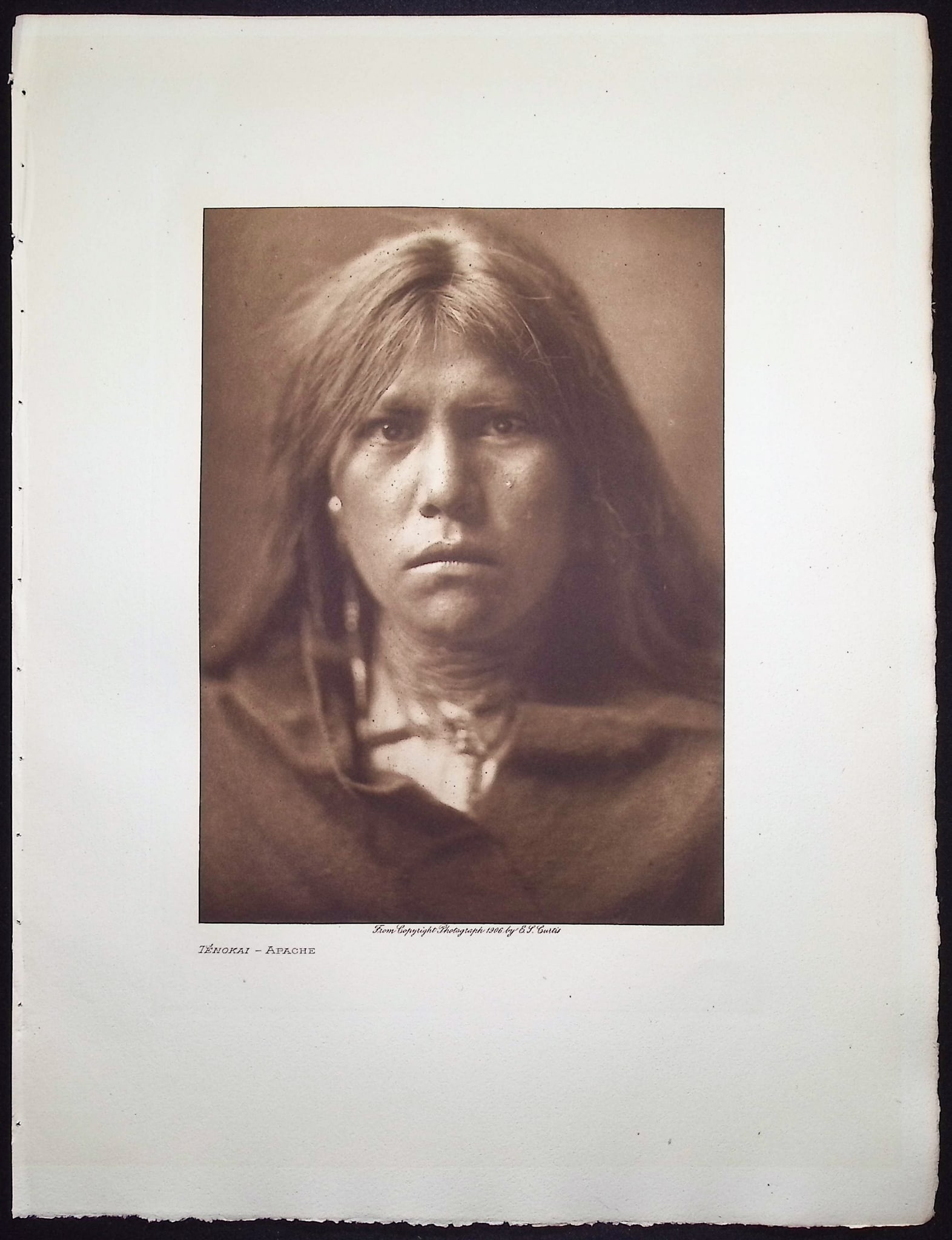 Edward Curtis - Tenokai - Apache - 2