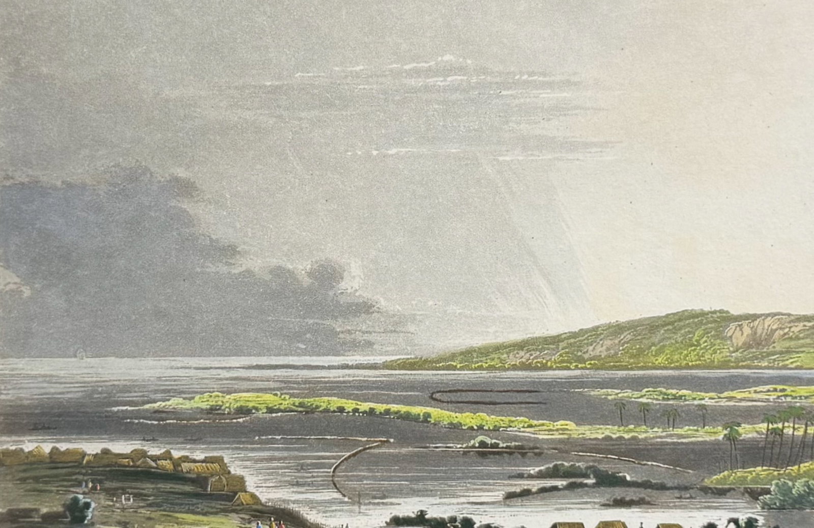 Byron, Hawaii - Fish Ponds at Honoruru, Oahu (Honolulu, Sandwich Islands) (1 of 2)