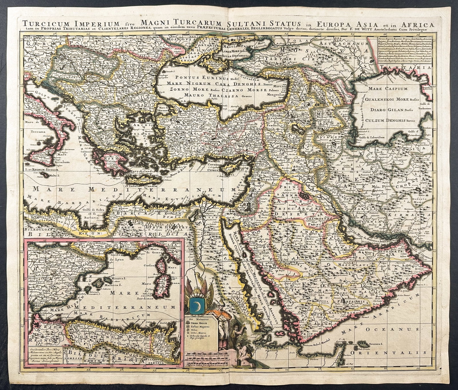 De Wit - Map of the Ottoman Empire (1 of 1)