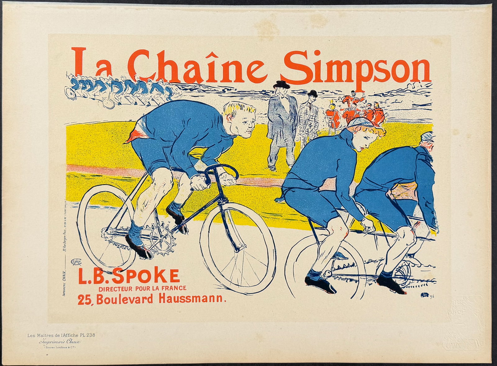 Maitres Affiches by Toulouse-Lautrec - La Chaine Simpson (1 of 1)