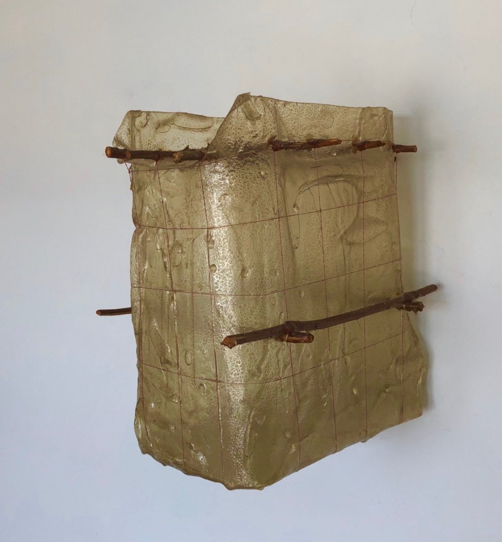 Ludwig Redl, 1970s Post Minimalist Fiberglass Sculpture: Ludwig Redl 25 Nests 1976 Fiberglass, twigs, thread 10 x 9 3/4 x 6 3/4 Signed, dated and numbered 6/25 underneath Probably editioned by Cirrus Excellent original condition This lot comes with
