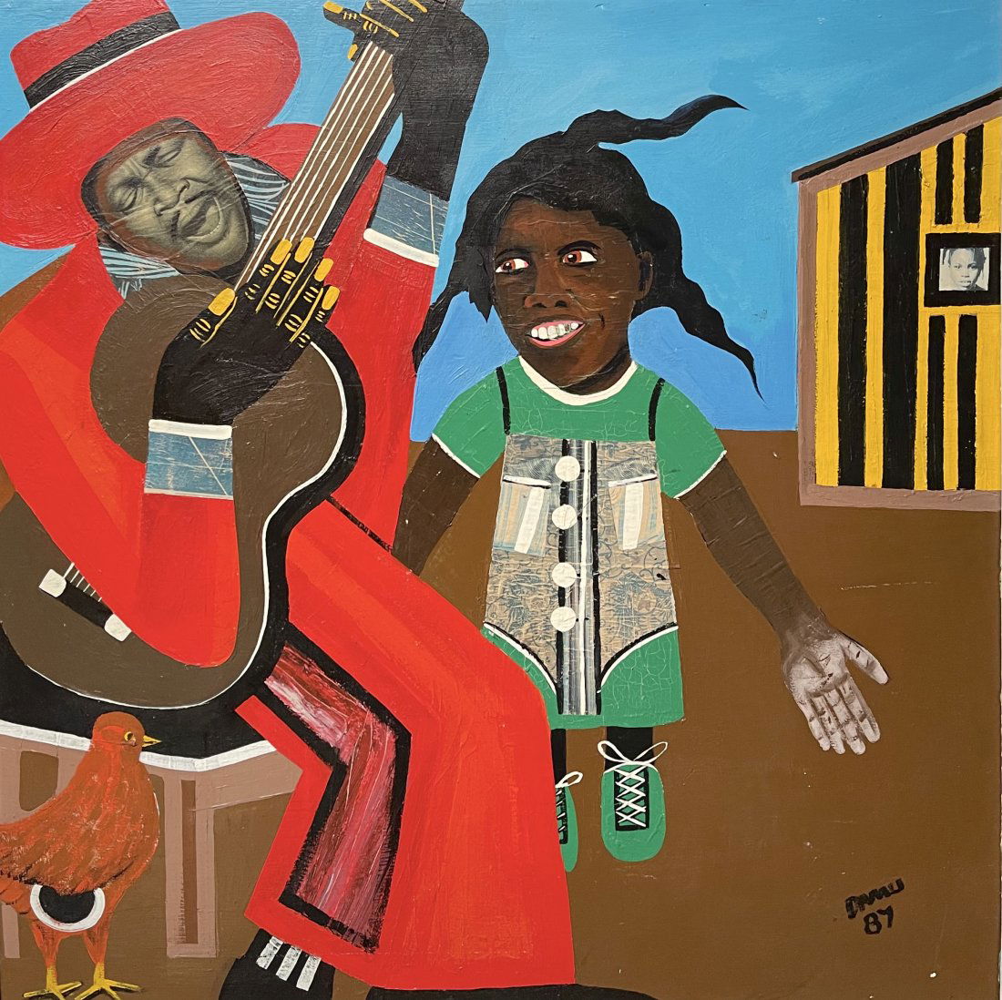 African American, 1980s, Expressionist Collage (1 of 7)