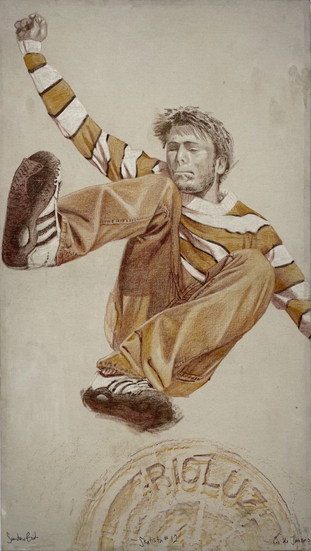 Sandow Birk, 1990s "Skatista"	 Painting (1 of 9)