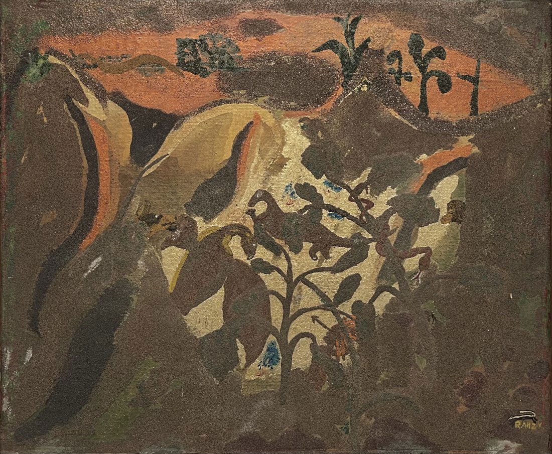 1930s Native American Peyote Vision Sand Painting (1 of 6)