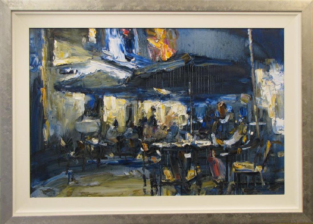 Chen Ping (1962 Arr Aust 1994-) Australia - At: Chen Ping (1962 Arr Aust 1994-) Australia - At Knopwoods # Chen Ping (1962 Arr Aust 1994-) Australia -- At Knopwoods Dimensions: 61 x 92cm (stretcher) 80 x 111cm (fr)