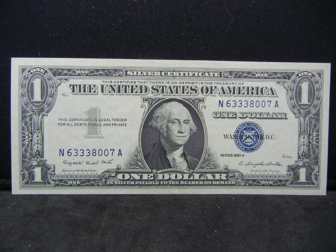 1957 A $1 Silver Certificate High Grade (1 of 3)