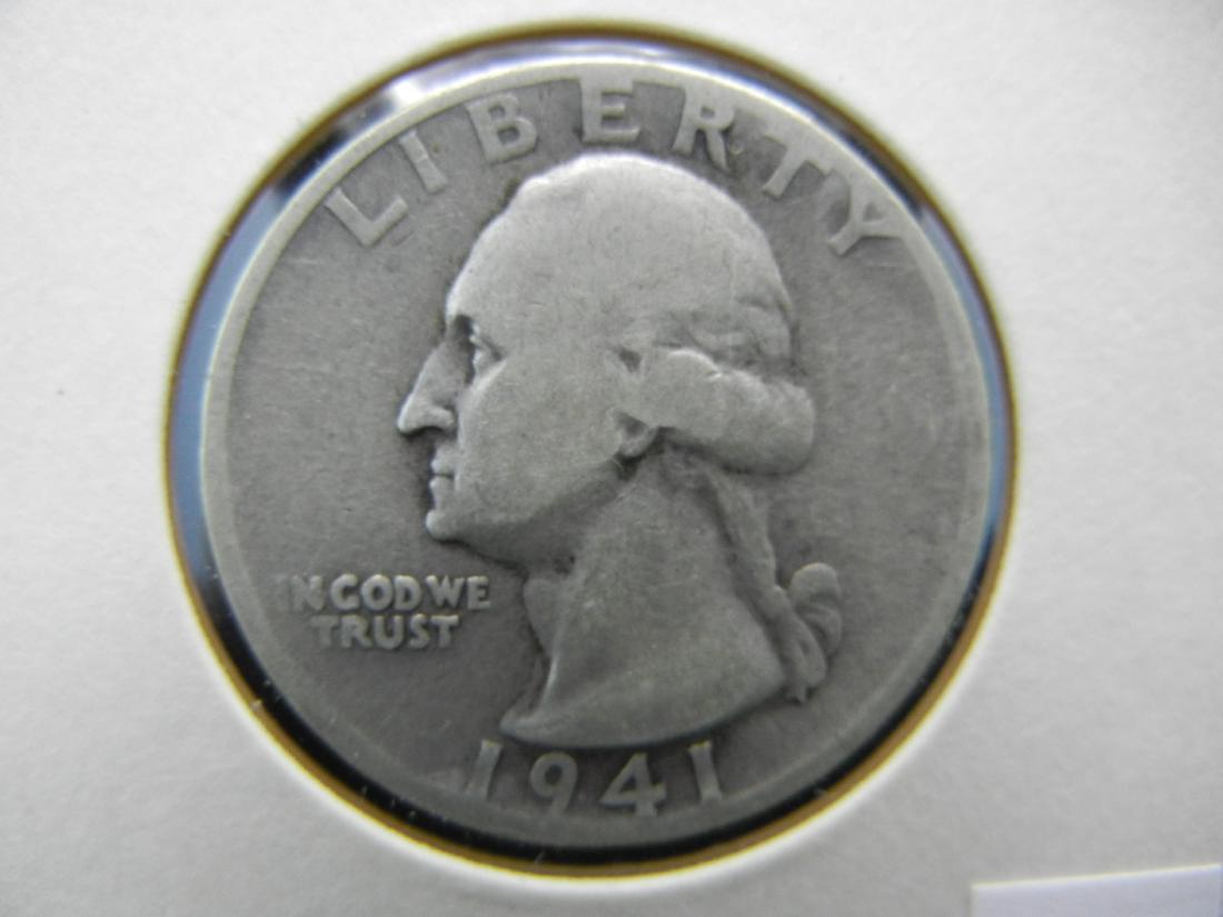 1941-S Washington Quarter. 90% Silver (1 of 3)