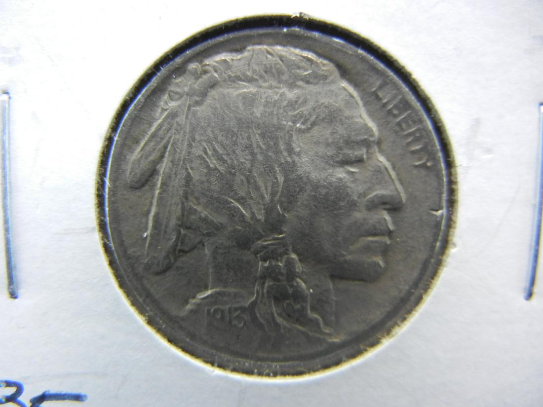 1913 Type 1 Buffalo Nickel (1 of 3)