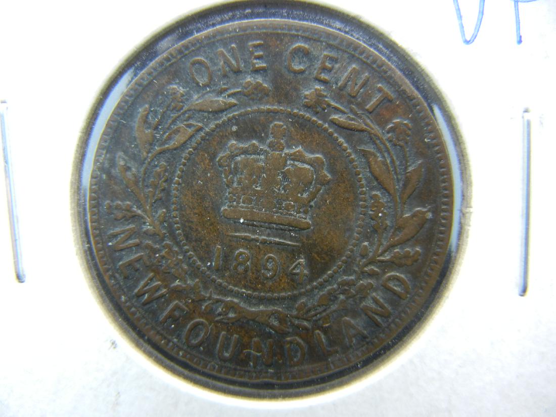 1894 Newfoundland One Cent (1 of 3)
