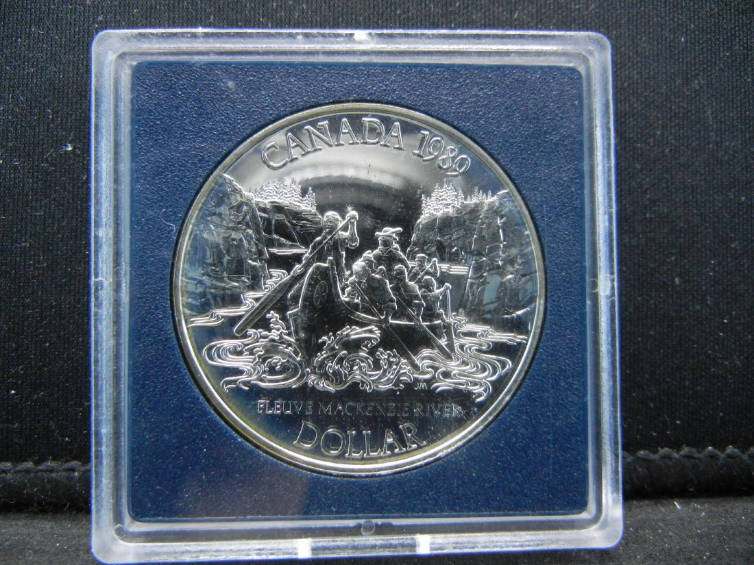 Royal Canadian Mint 1989 Canada Dollar: YES WE SHIP ALL COINS - $3.50 PLUS INSURANCE FOR ONE COIN for FIRST CLASS MAIL. We will combine shipping if multiple coins are purchased! Small flat rate $7.25 - Med Flat rate $13.95 - Large Flat Rate