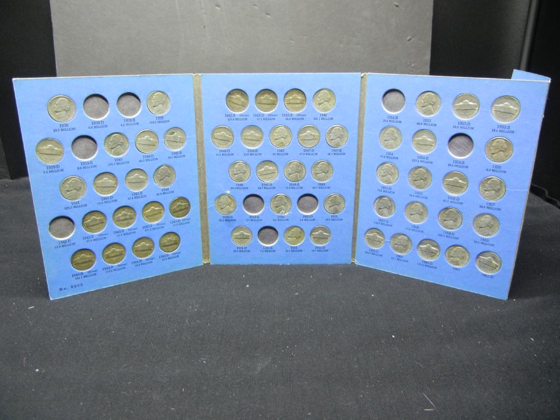 Jefferson Nickel Collection Starting in 1938. Contains (1 of 7)