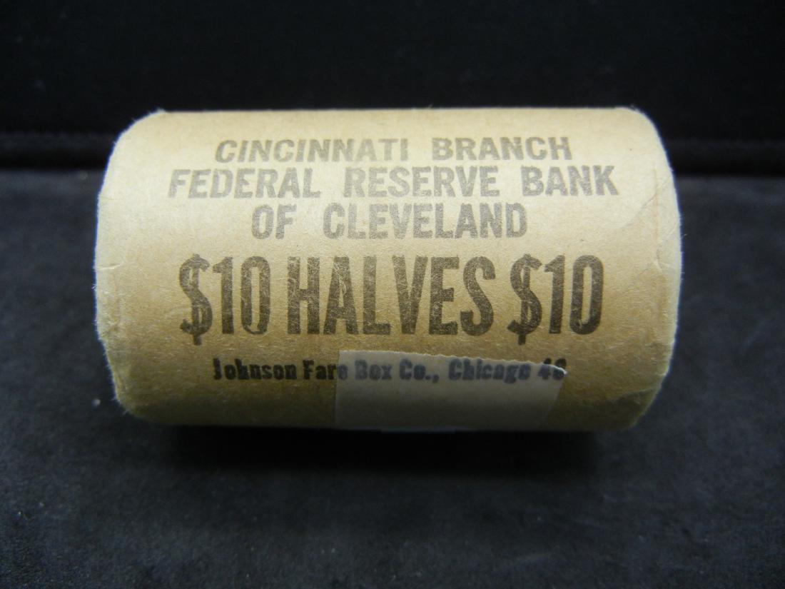 Roll of 20 1964 Silver Kennedy Half Dollars (1 of 3)