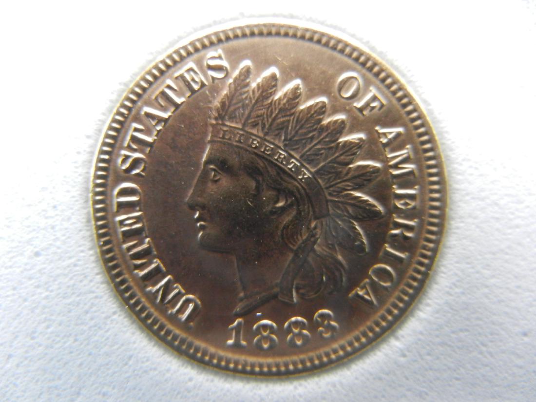 1883 Indian Head Cent, MS63, 3 Diamonds Full Liberty (1 of 4)