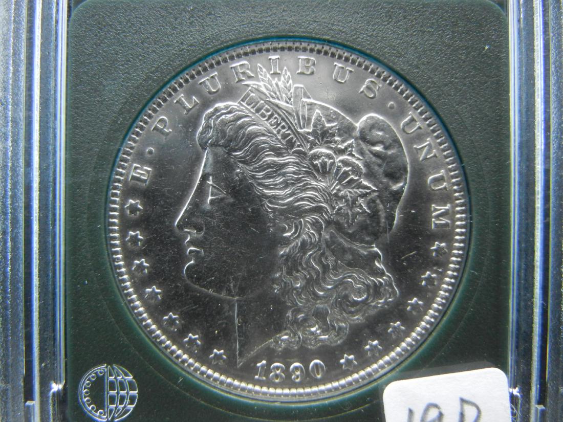 1890 Morgan Silver Dollar. MS64 Details. BU GEM (1 of 4)