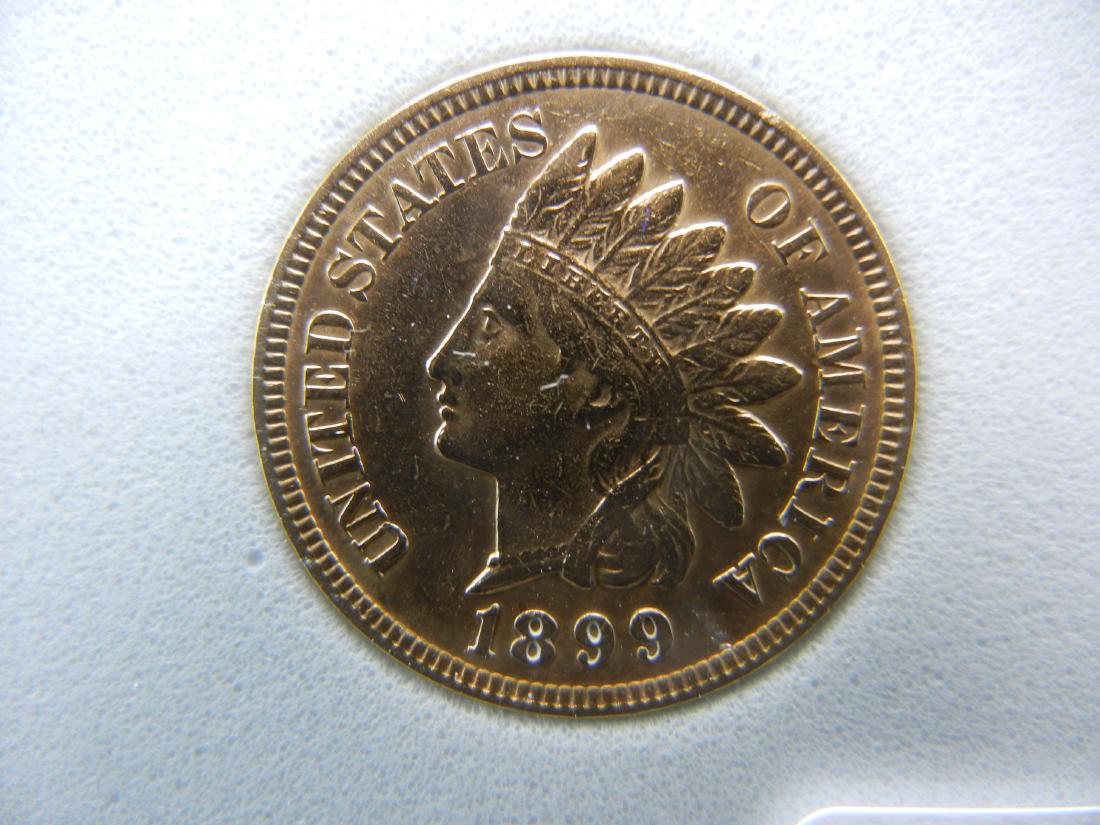 1899 Indian Head Cent. Full Liberty (1 of 4)