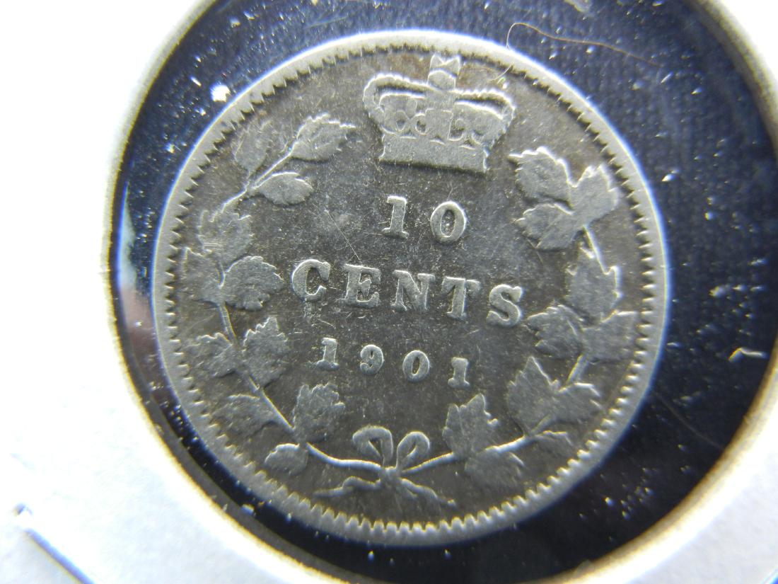 1901 Canada 10c.  Fine. (1 of 3)