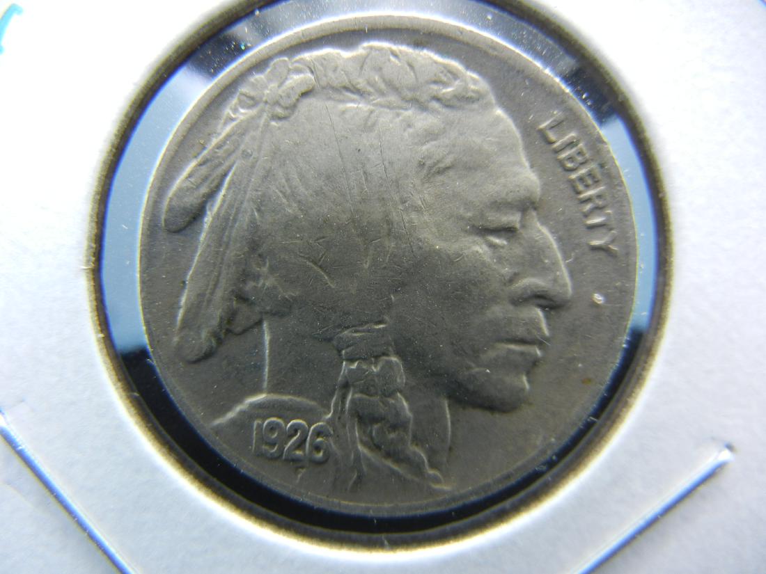 1926 Buffalo 5c.  AU. (1 of 3)