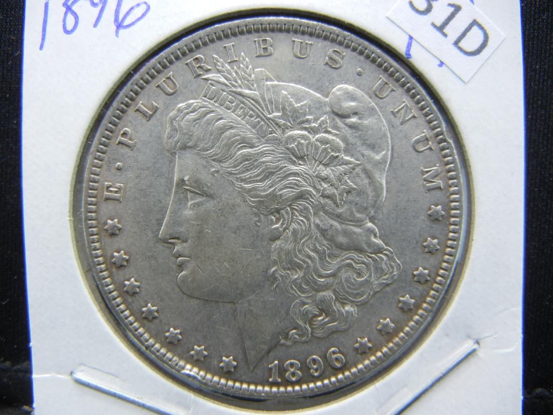 1896 Morgan Silver Dollar (1 of 3)