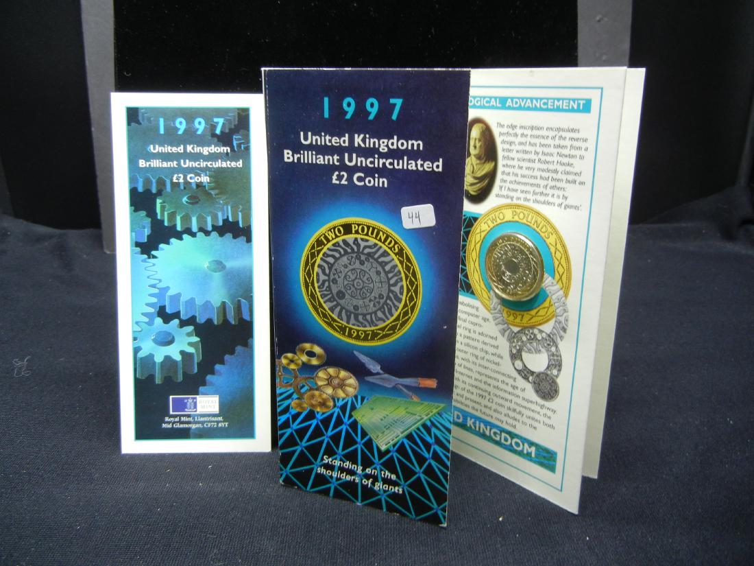 1997 United Kingdom Brilliant UNC 2 Pound Coin (1 of 3)