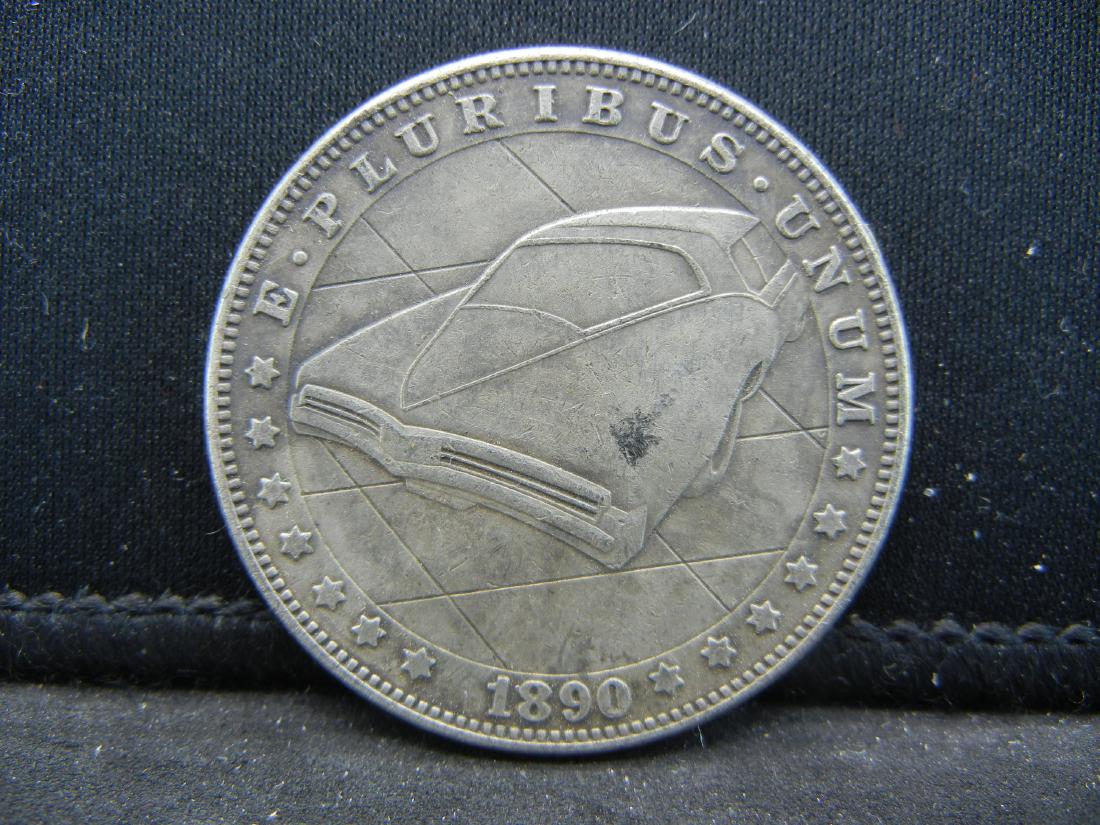 1890-CC "MUSCLE CAR'" MORGAN, NOT SILVER OR LEGAL (1 of 2)