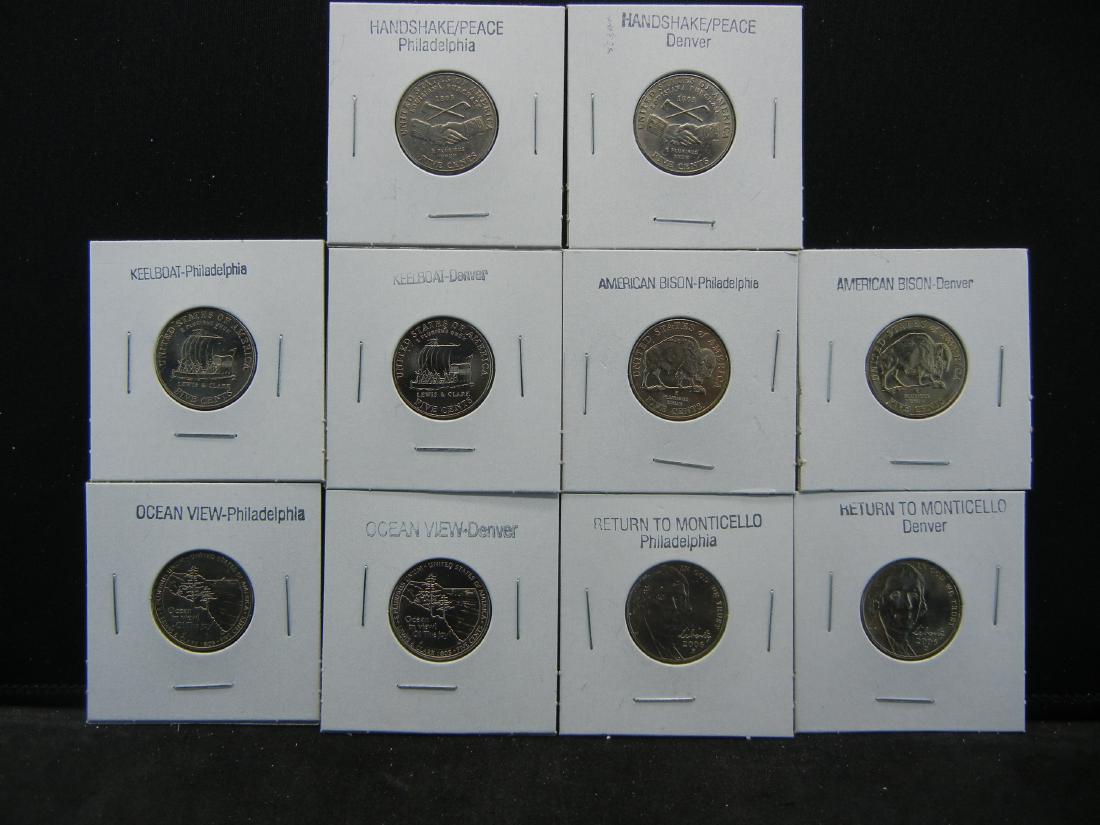 Westward Journey Nickel Series. 10 Coins Total (1 of 7)