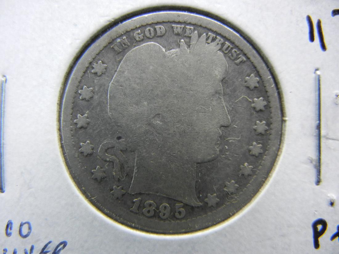 1895 Barber Quarter (1 of 3)