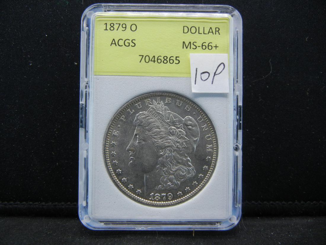 1879 O Morgan Dollar ACGS MS66+ Lists $28,000 (1 of 4)