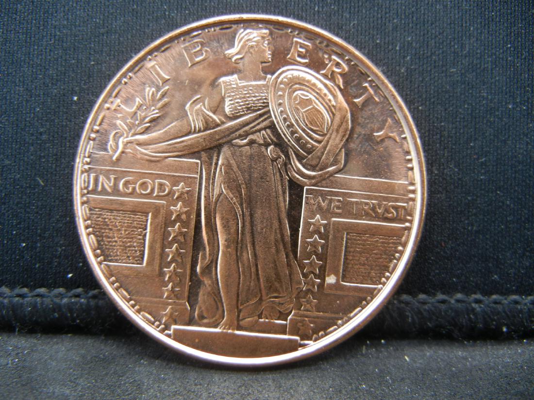 Standing Liberty Copper .999 Fine (1 of 2)