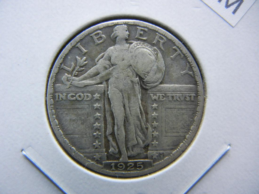 1925 Standing Liberty Quarter. XF. (1 of 3)