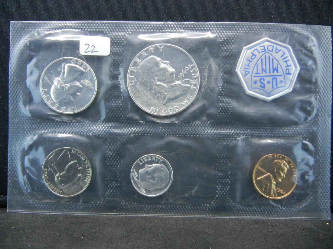 1960 Large Date US Silver Proof Set. (1 of 2)