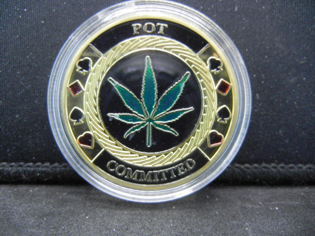 Las Vegas Poker Card-Guard, (POT), Beautiful Mirror, (1 of 2)