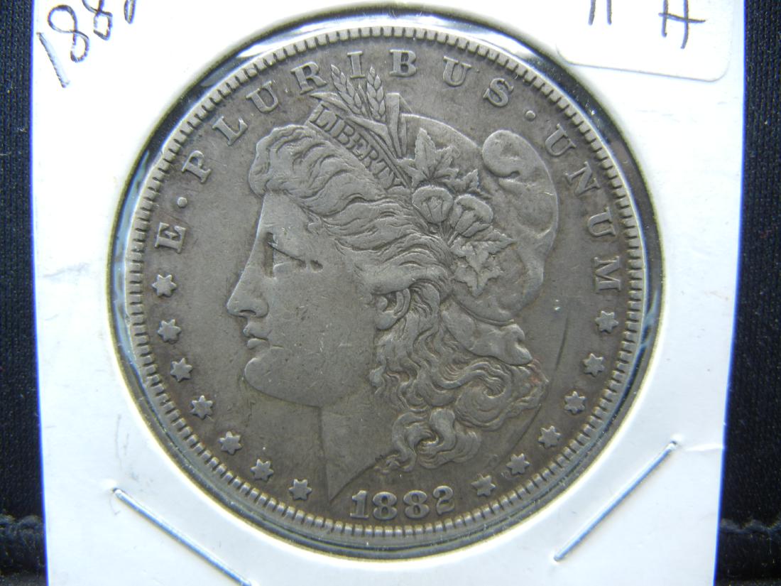 1882 Morgan Silver Dollar: 1882 Morgan Silver Dollar