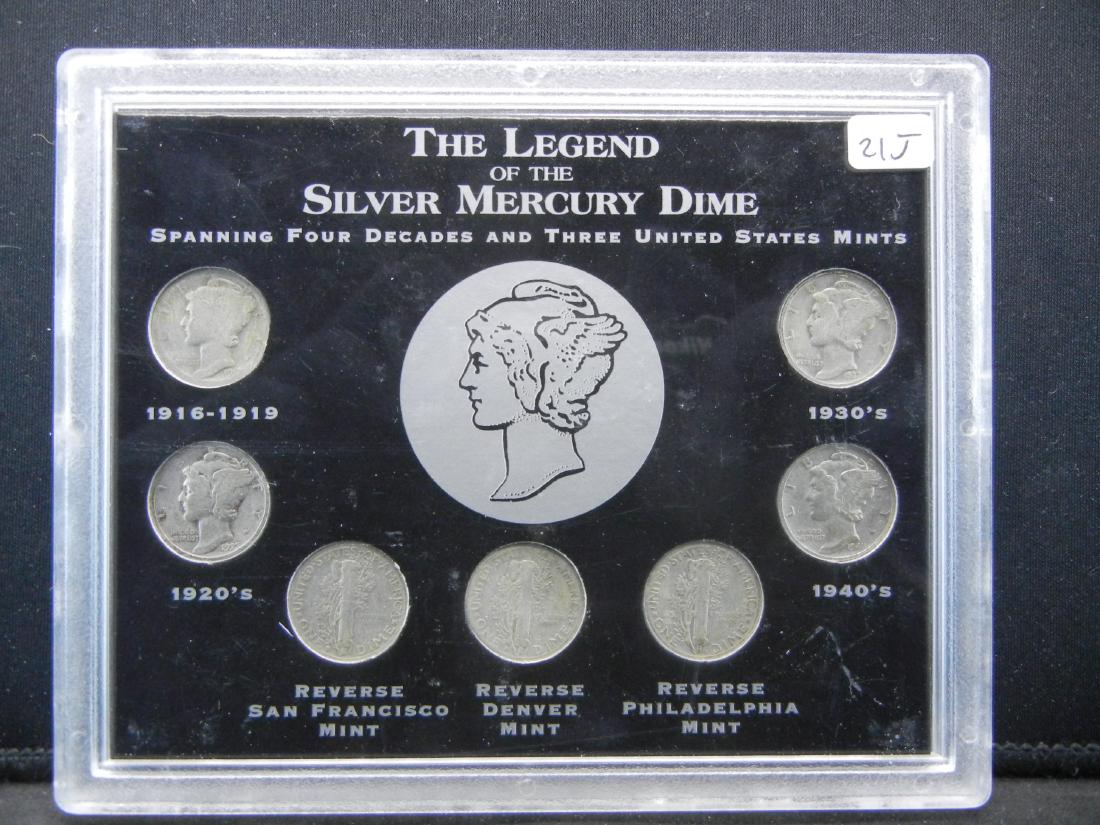 The Legend of the Silver Mercury Dime. Spanning Four (1 of 2)