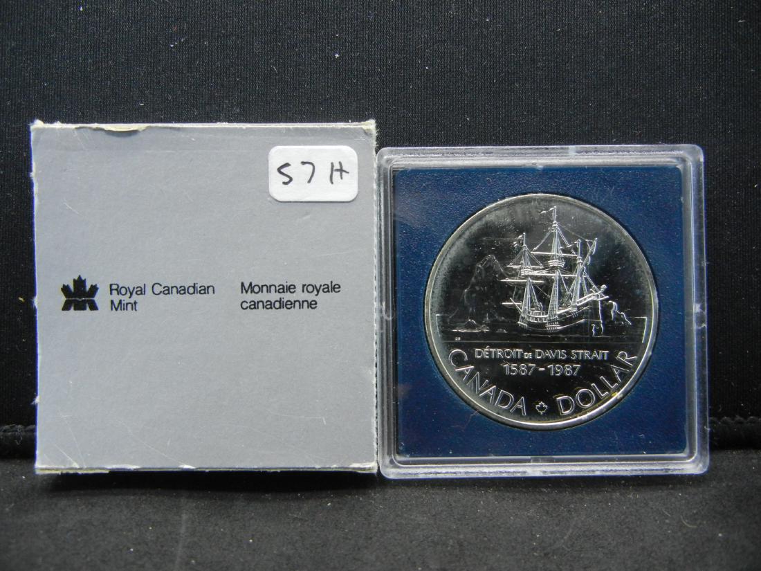1987 Royal Canadian Mint Canada Dollar (1 of 3)