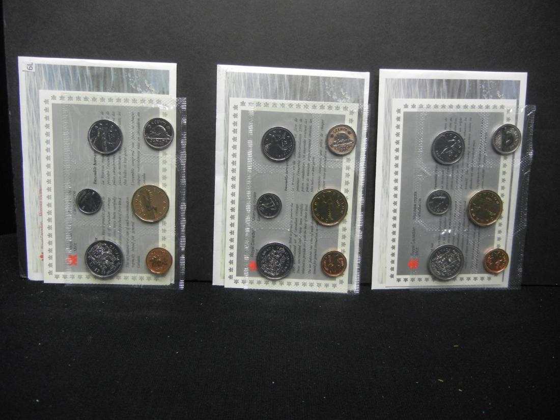 1992 1995 1996 Royal Canadian Mint Sets with all (1 of 10)