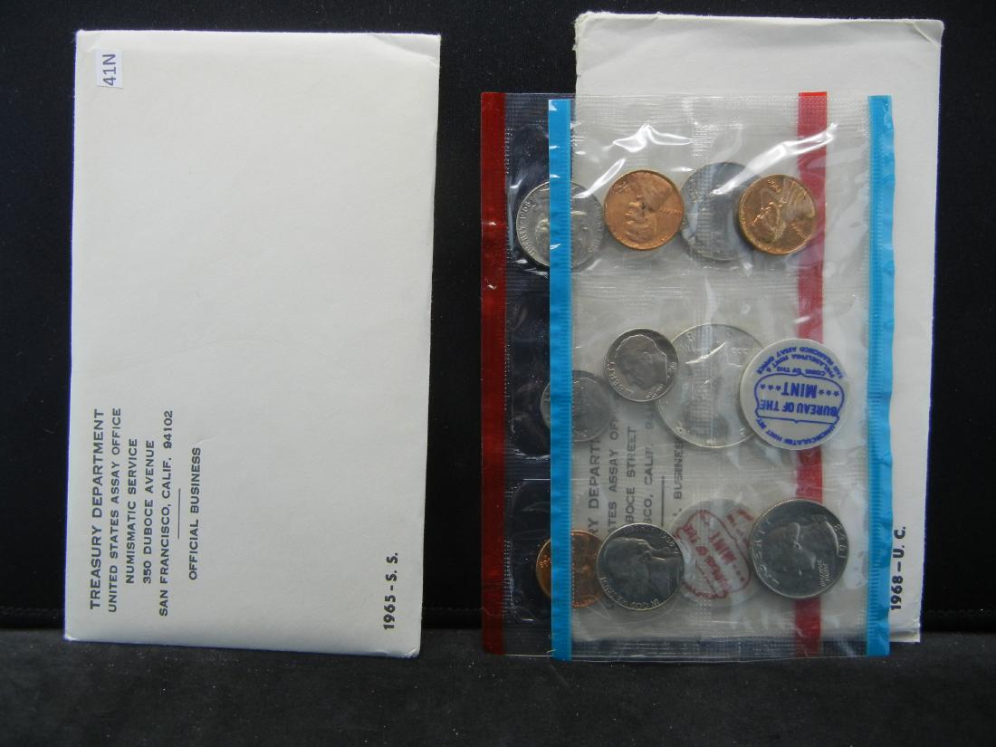 1965 1968 Mint Sets, W/Original Packaging. (1 of 7)