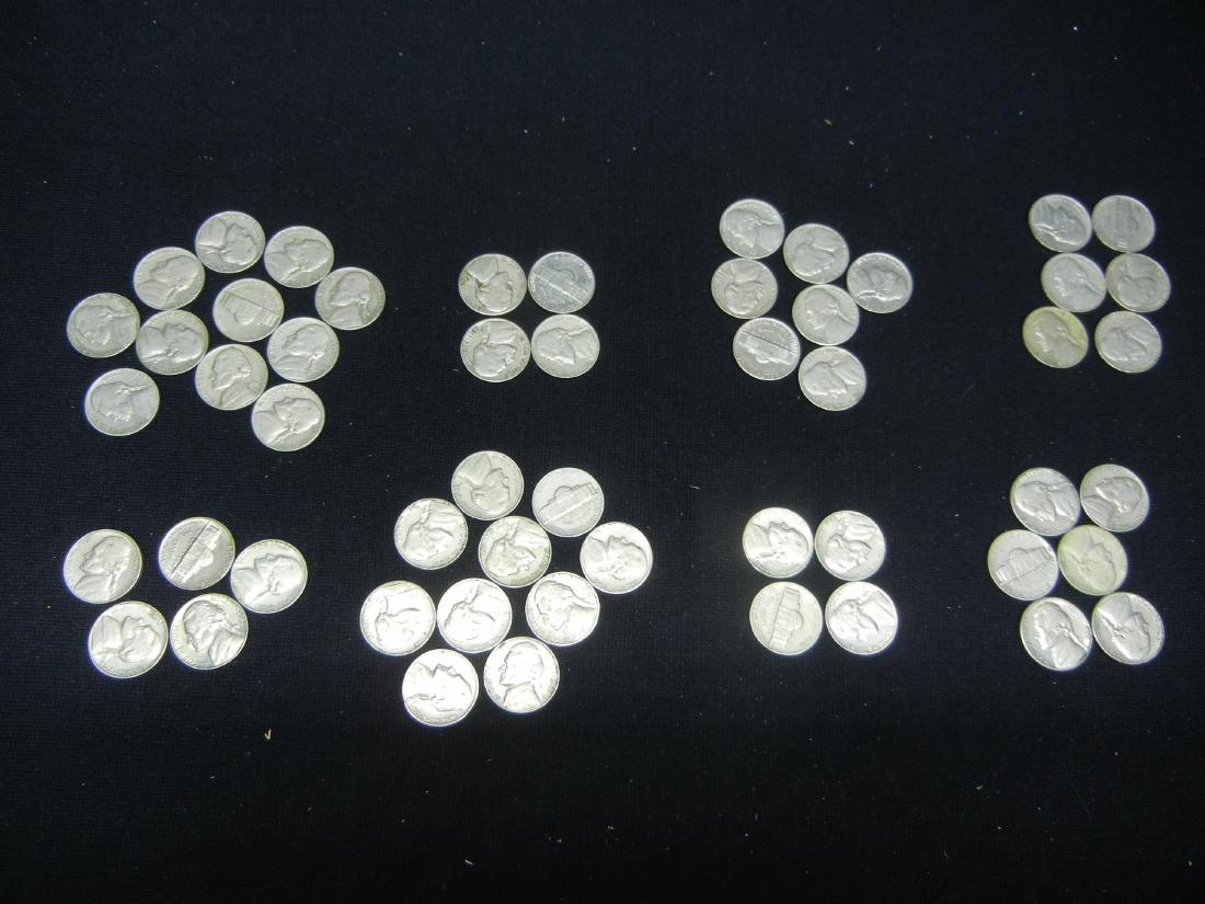 (53)Mixed Date Jefferson Nickels (1 of 5)