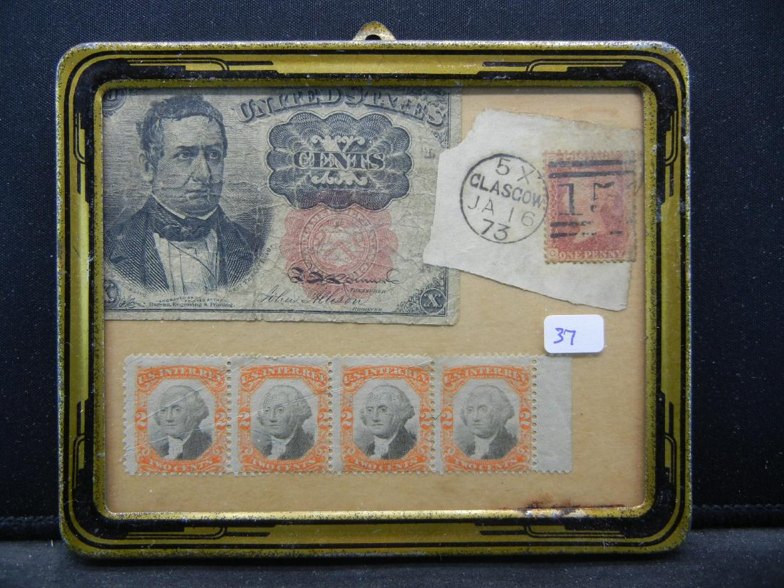 Eclectic Mixture.  Nice Fractional Currency 10 cents (1 of 5)