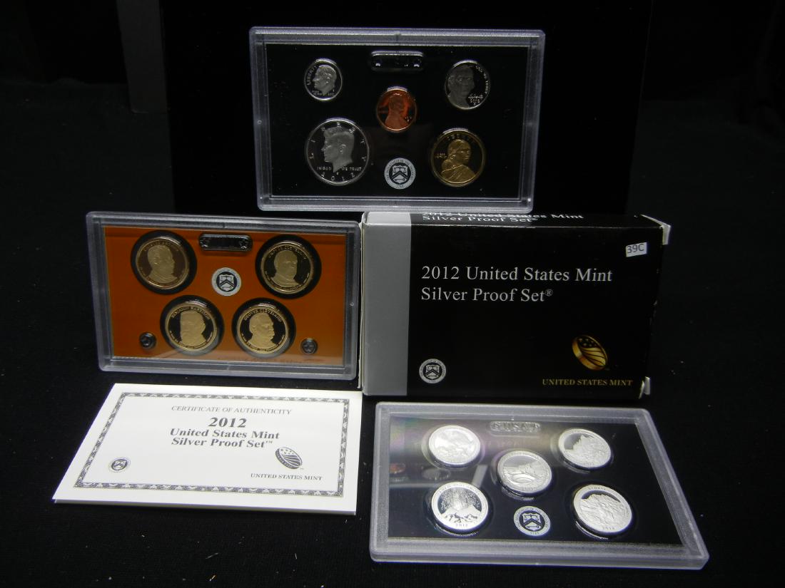 2012 United States Mint Silver Proof Set (1 of 10)